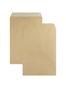 Clairefontaine Tasch Haftkl 162x229 C5 Kraft 90g Pck 50