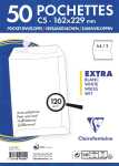 Clairefontaine Tasche Haftkl 162x229 C5 ws 120g Pck 50