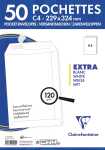 Clairefontaine Tasche Adhéc 229x324 ws 120g Pck 50