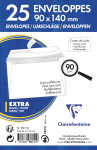 Clairefontaine Umschl Haftkl 90x140 90g Pck 25