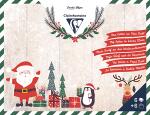 Clairefontaine Set A5 6Bl+6Umschl C6 Weihnachten