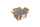 Clairefontaine Umschlag Pollen DL 120g dgrau
