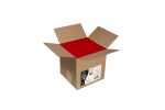 Clairefontaine Umschl Pollen 165x165 120g rot