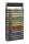 Clairefontaine Bodendisplay Metall 98x36x196 leer