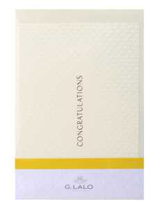 Lalo 1 Karte/Umschlag C6 Dorure Congratulatio