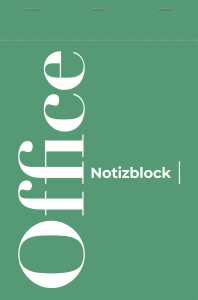 Clairefontaine Briefblock A4 50 Bl kar 70g, grün