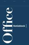 Clairefontaine Briefblock A4 50 Bl blanko 70g blau