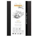Rhodia White Maya Pad A5 50Bl 120g blanko
