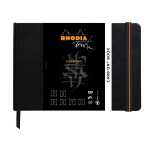 Rhodia CarbOn A5 quer 56Bl sw 120g blanko