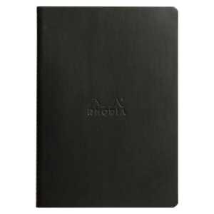 Rhodia  Nbuch A5 liniert 32Bl schwarz