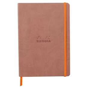Rhodia Rhodia NB soft A5 lin 80Bl roseholz