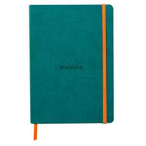 Rhodia  NB soft A5 lin 80Bl pfaugrün
