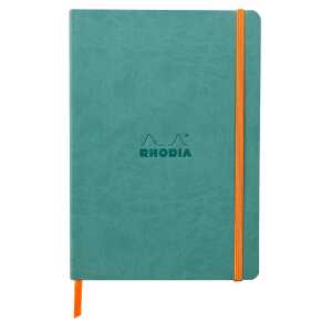 Rhodia Rhodia NB soft A5 lin 80Bl aquablau