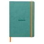 Rhodia  NB soft A5 lin 80Bl aquablau