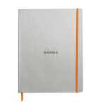 Rhodia  NBuch A4+ liniert silber