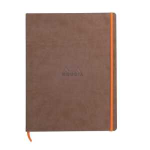 Rhodia  NBuch A4+ liniert schoko