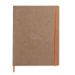 Rhodia  NBuch A4+ liniert taupe