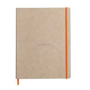 Rhodia  NBuch A4+ liniert beige