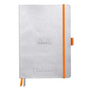 Rhodia Rhodia Goalbook A5 dot 120Bl silber