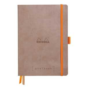 Rhodia Rhodia Goalbook A5 dot 120Bl taupe