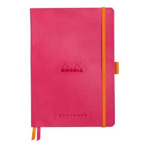 Rhodia Rhodia Notizb A5 kar 120Bl himbeer
