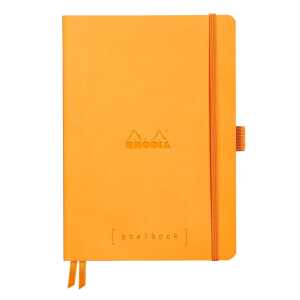 Rhodia  Notizbuch A5 kar 120Bl ora