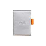 Rhodia Rhodia Block m Hül kar 84x115 silber