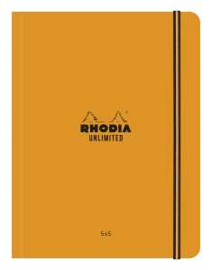 Rhodia Rhodia UnlimitedA5+ 60bl kar orange