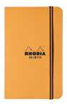 Rhodia Rhodia Notizb kar gummi 90x140 or