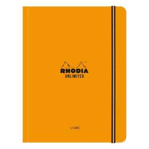 Rhodia  UnlimitedA5+ 60bl L+R orange