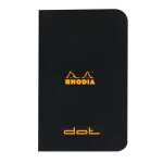 Rhodia  Heft 7,5x12 24Bl DOT 80g sw