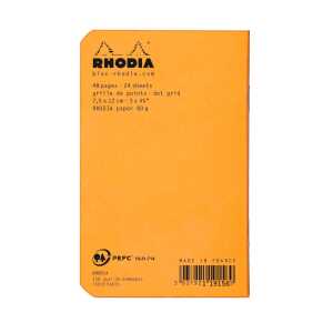 Rhodia Rhodia Heft 7,5x12 24Bl DOT 80g ora