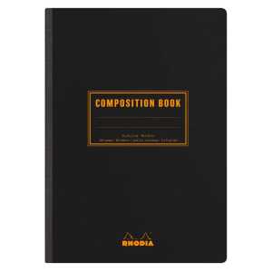 Rhodia  Book A5 kariert schwarz