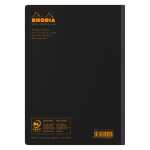 Rhodia  Book A5 kariert schwarz
