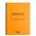 Rhodia  Book 19x25 kariert orange