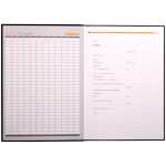 Rhodia  Office Kladde A4 90g lin sw