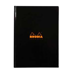 Rhodia  Office Kladde A5 90g lin sw