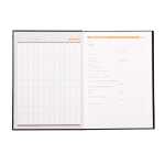 Rhodia  Office Kladde A5 90g lin sw