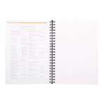 Rhodia Rhodia Notebook A4 lin 90g sw