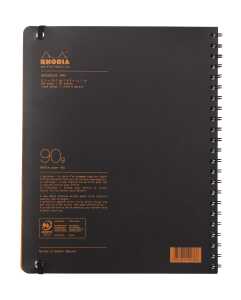 Rhodia Rhodia Notbook sp PP A4+ lin 90g sw