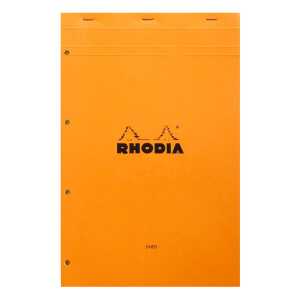Rhodia  Notzb A4 geh gel lin Rd 80Bl