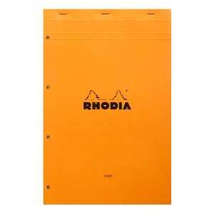 Rhodia Rhodia Notzb A4 geh gel lin Rd 80Bl