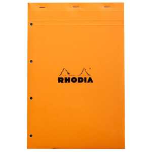 Rhodia Notizbl Rainbow A4 geh mperf kar 80Bl
