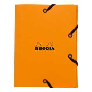 Rhodia  Sammelmappe 12x16cm orange