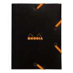 Rhodia  Sammelmappe 12x16cm schwarz