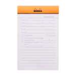 Rhodia  Pad 80 Bl Mitteilung 11x17