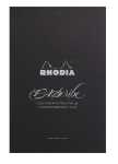 Clairefontaine Rhodia Pascribe Black 19 21x31,8cm