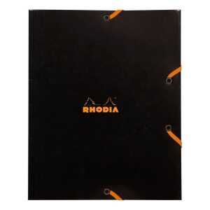 Rhodia  Sammelmappe 24x19cm schwarz