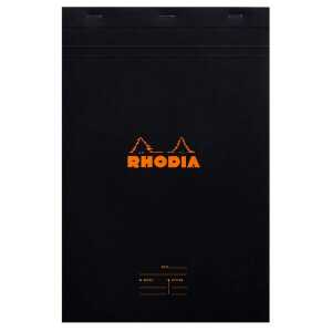 Rhodia  MeetingPad A4+ schwarz 80Bl