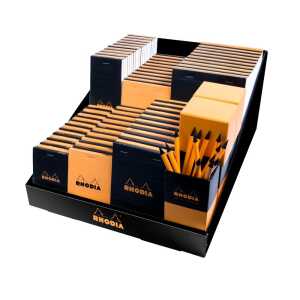 Rhodia Display gefüllt Rhodia Basics
